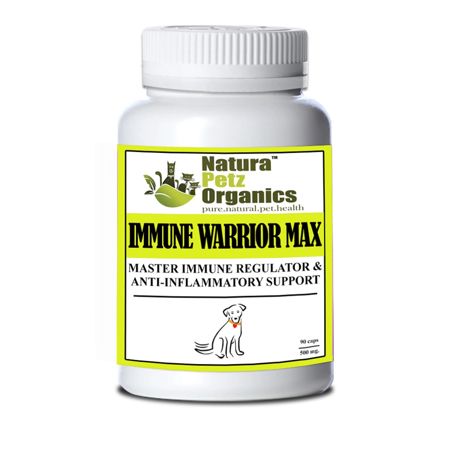immune warrior max caps immune anti inflammatory dog 500 mg 90 caps