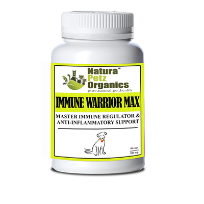 immune warrior max caps immune anti inflammatory dog 500 mg 90 caps