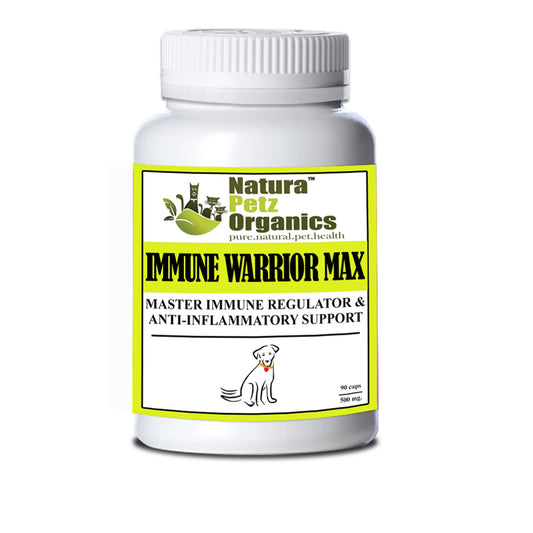 Immune Warrior Max Caps Immune & Anti-Inflammatory, DOG 500 mg. - 90 caps