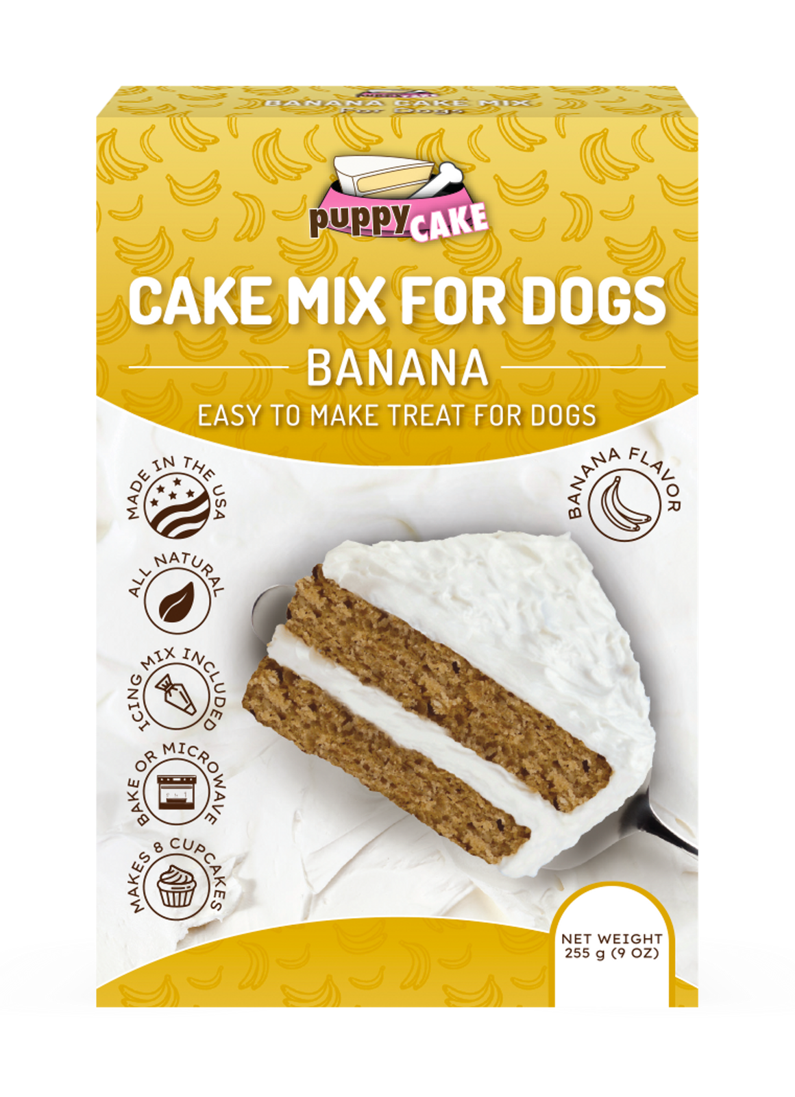 Puppy Cake Mix Banana 9oz