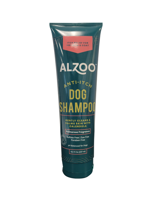 ALZOO "ALL NATURAL" Plant-Based Anti-Itch Dog Shampoo, 8oz