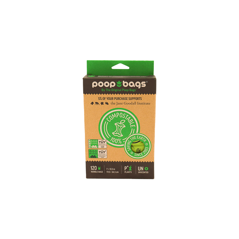 You Buy; We Donate Compostable Handle Tie, GREEN