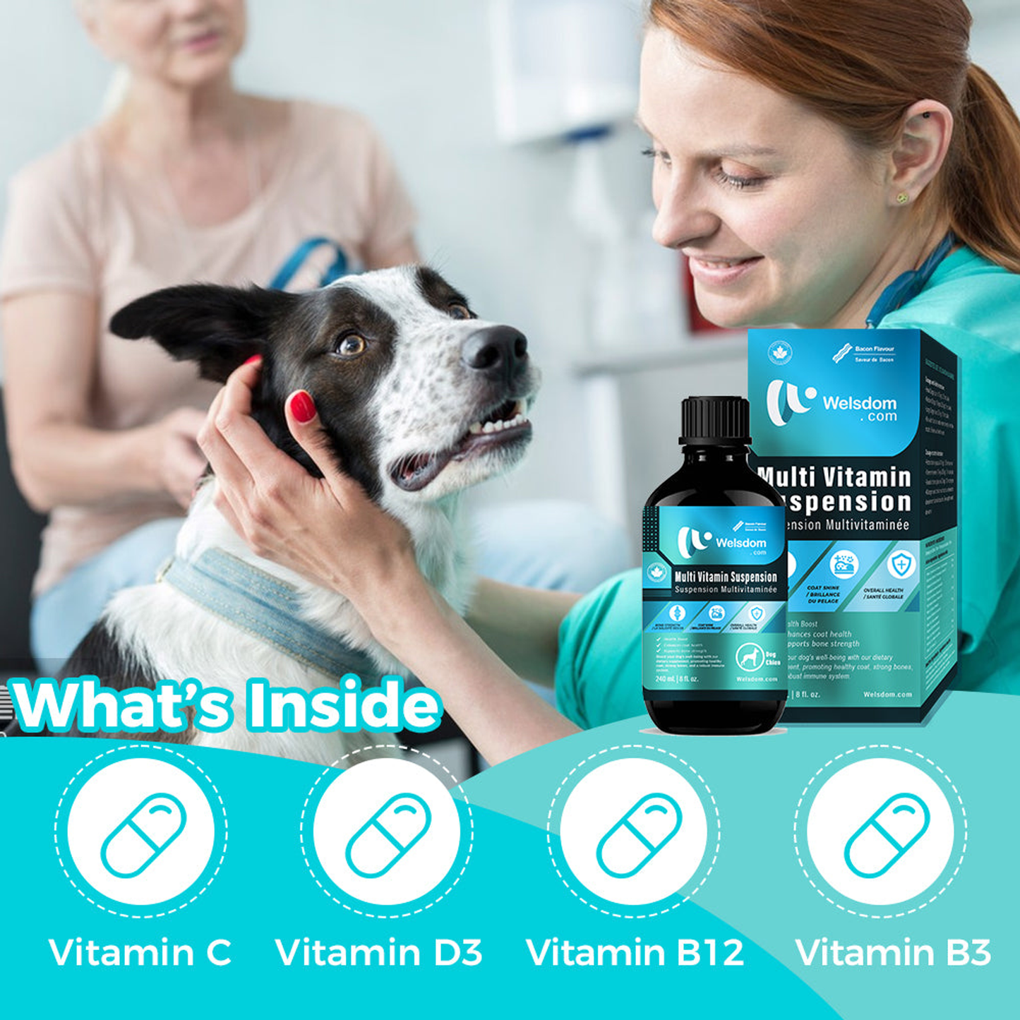 Multi Vitamin Suspension for Cats & Dogs - 240mL