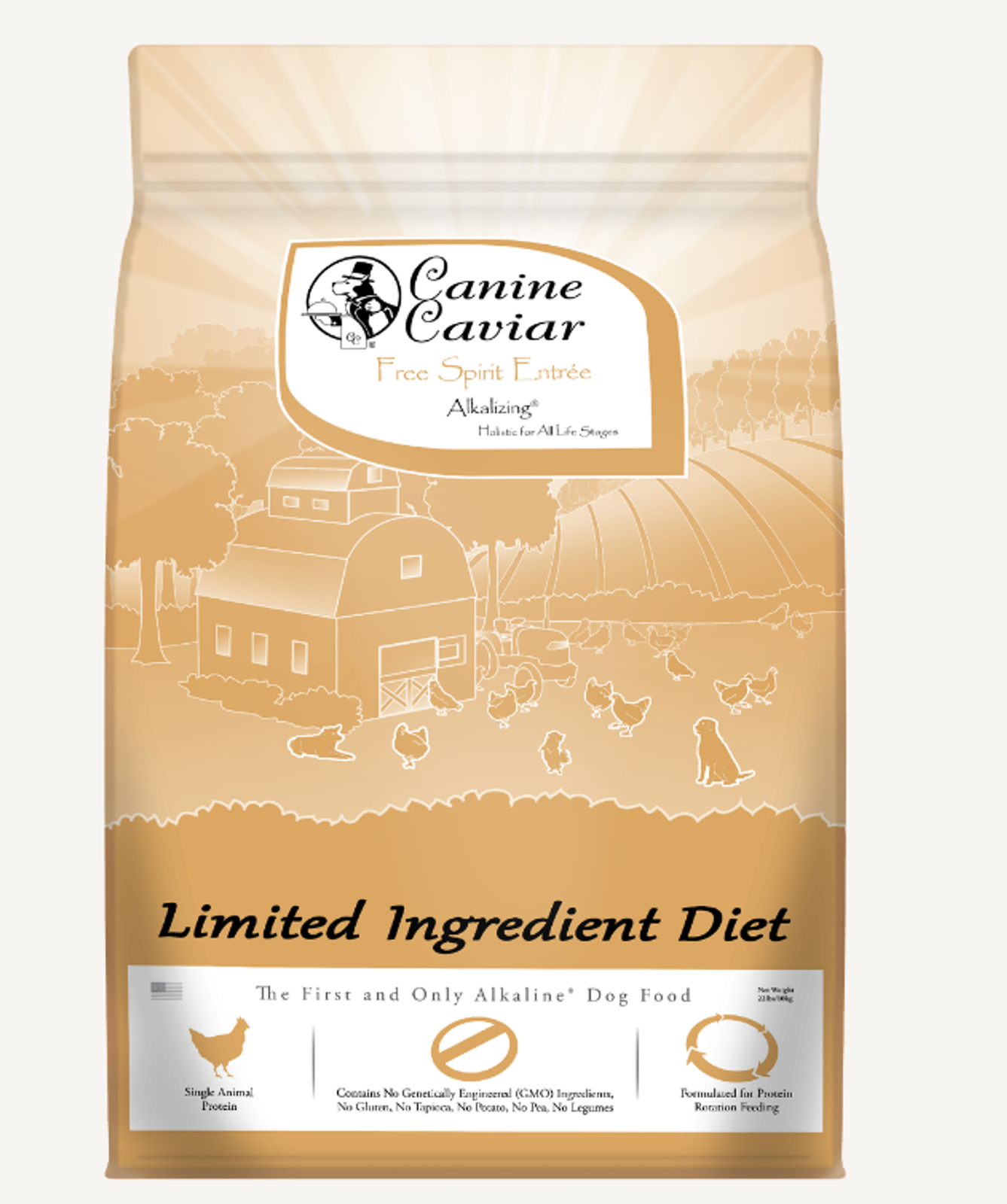 Free Spirit Limited Ingredient Alkaline Entree All Life Stages, 11 lb