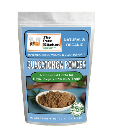 guacatonga powder diarrhea tissue wound ulcer dog cat 2 oz nutri