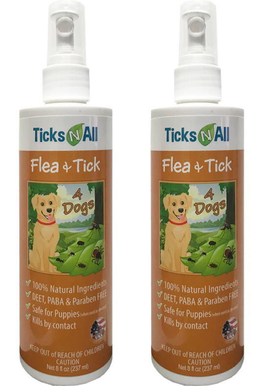 All Natural FleaTick 4 Cats 8oz (2 Pk)