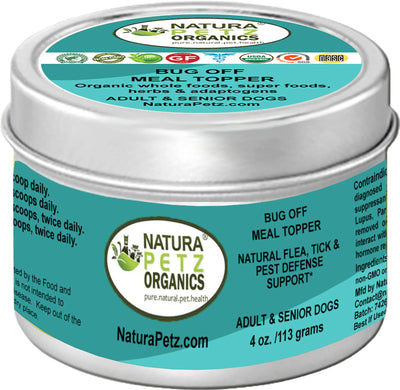 Bug Off Natural Defense Meal Topper Flea, Tick & Pest Defense , 4 Oz.