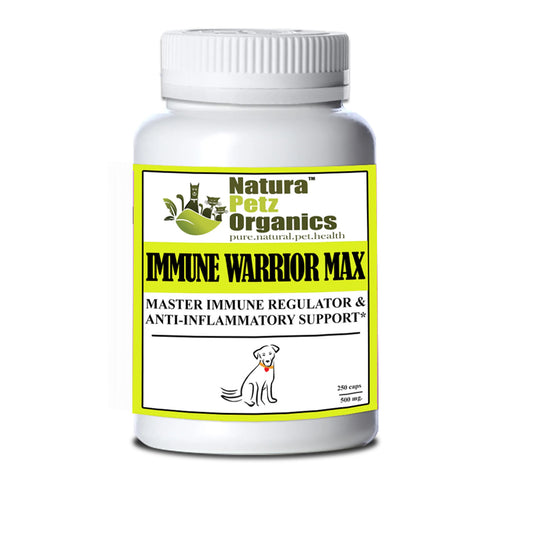 Immune Warrior Max Caps Immune & Anti-Inflammatory, DOG 500 mg. - 250 caps