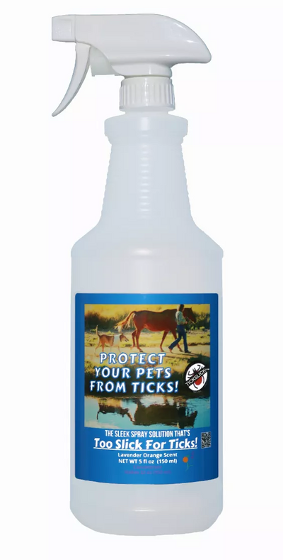 Tickslick 5oz Spray Concentrate (Makes 32 oz), Lavender/Orange
