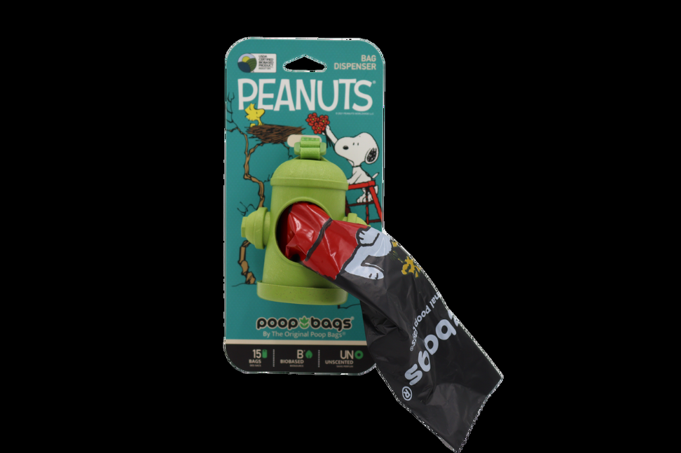 USDA Biobased Peanuts Dispenser, BLACK/GREEN