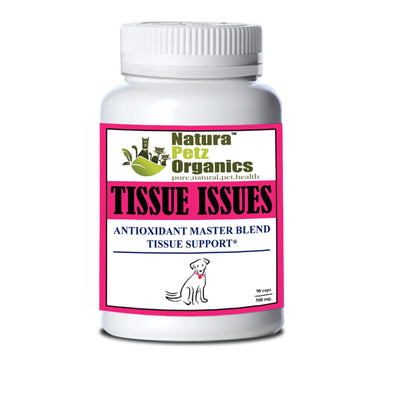Tissue Issues Antioxidant Tissue, Dogs 500 mg, 90DOGTURK