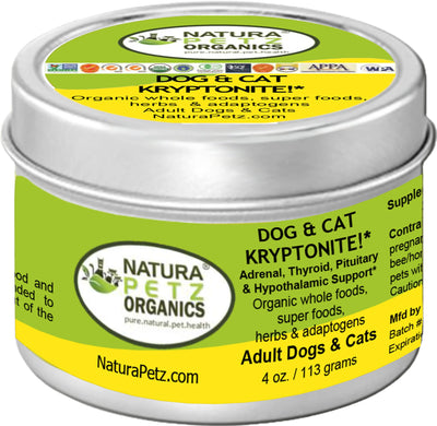 Dog And Cat Kryptonite Meal Topper - Adrenal Thyroid Pituitary CAT