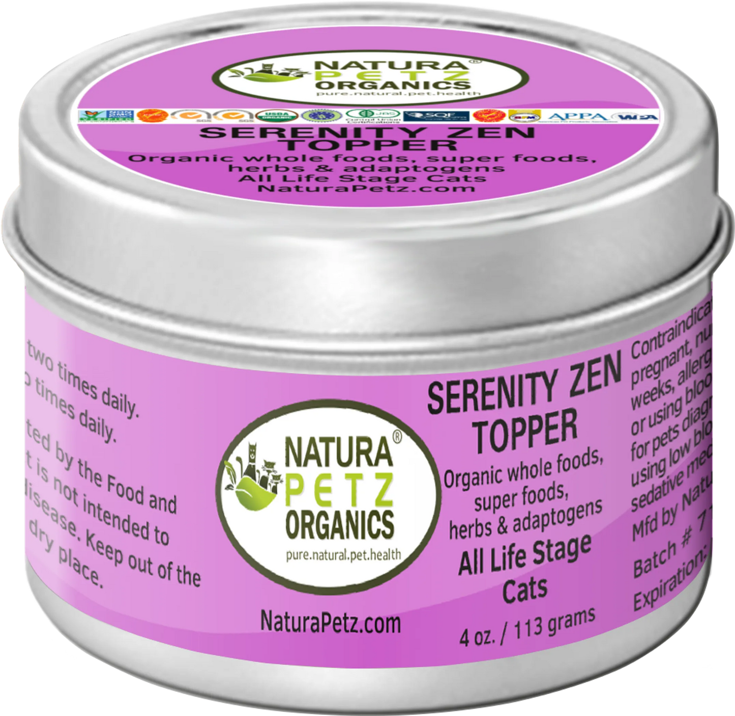 serenity zen meal topper serenity zen anti stress anti anxiety cats