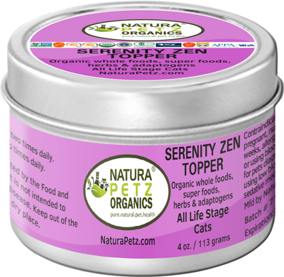 serenity zen meal topper serenity zen anti stress anti anxiety cats
