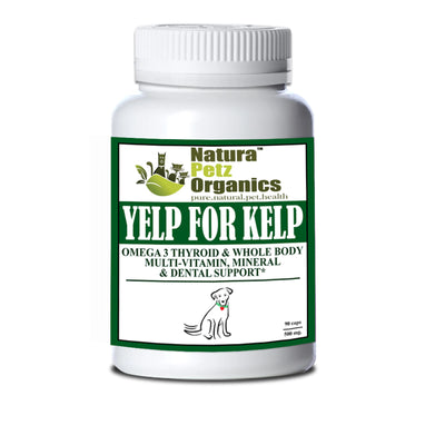 Yelp For Kelp - Omega 3/6 Thyroid/Whole Body Multi-Mineral, DOG, 90DOG