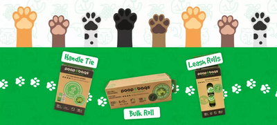 You Buy; We Donate Compostable Handle Tie, GREEN