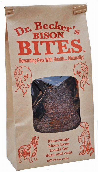 Dr. Becker's Dog & Cat BISON Bites, 5 oz