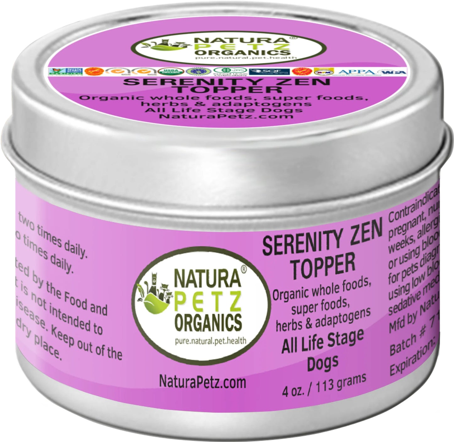 serenity zen meal topper serenity zen anti stress anti anxiety dogs