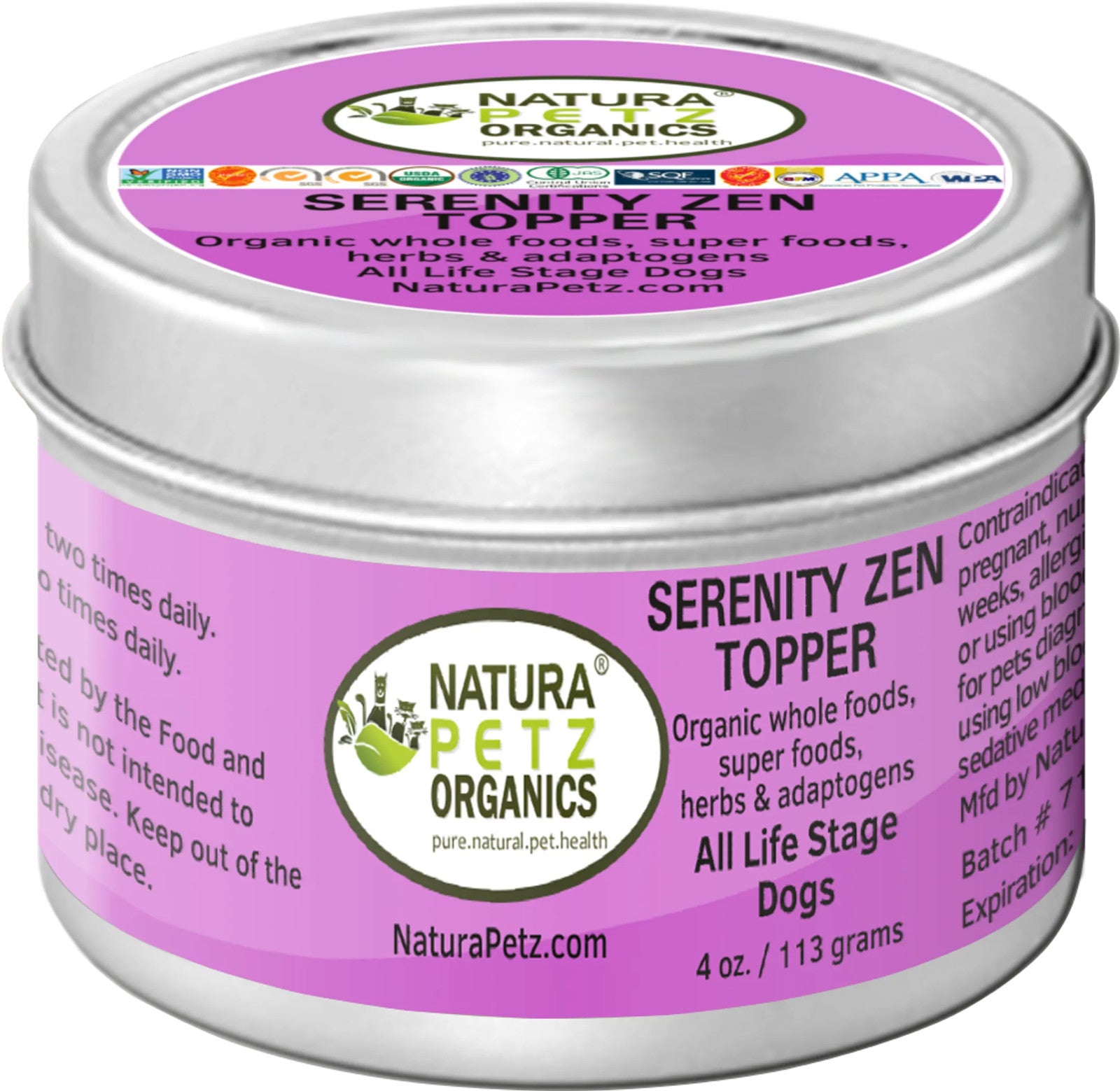 serenity zen meal topper serenity zen anti stress anti anxiety dogs