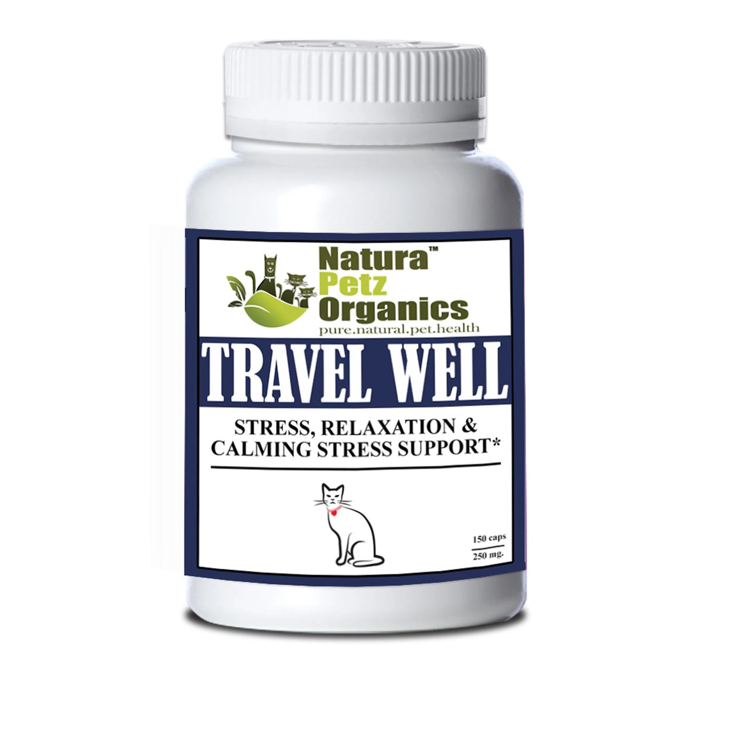 Travel Well - Stress, Relaxation/Calming Stress, Cat, CAT150