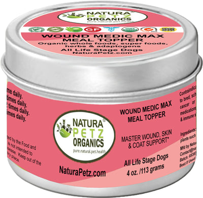 Wound Medic Max Meal Topper Master Wound, Skin & Coat, Turkey Flavor Dogs