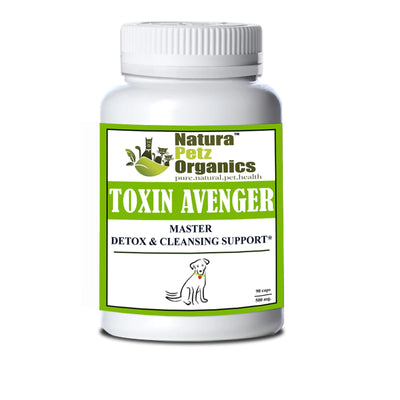 toxin avenger max master detox cleansing dogs 500 mg dog250