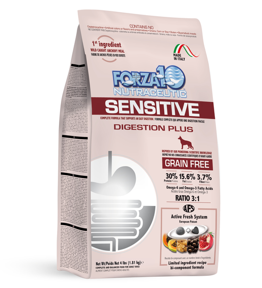 Forza10 Sensitive Digestion Plus Dogs - 4 lb bag