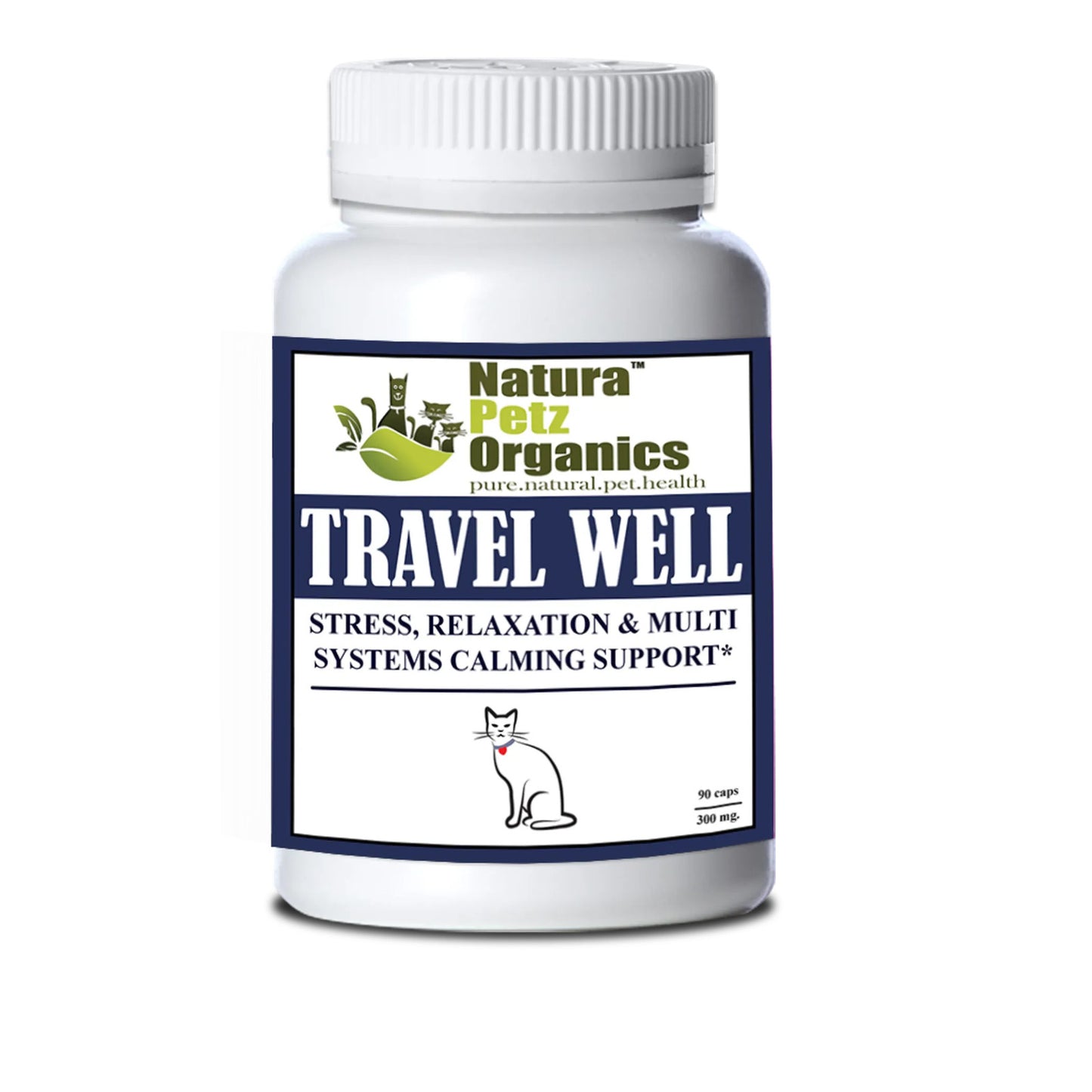 Travel Well - Stress, Relaxation/Calming Stress, Cat, CAT90