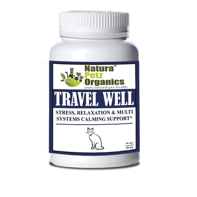 Travel Well - Stress, Relaxation/Calming Stress, Cat, CAT90