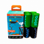USDA Biobased Peanuts Orange Scented Leash Rolls, BLACK/GREEN