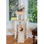 Armarkat Real Wood Spacious Thick Fur Cat Tower W Lounge, Red