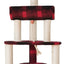 Armarkat Real Wood Spacious Thick Fur Cat Tower W Lounge, Beige
