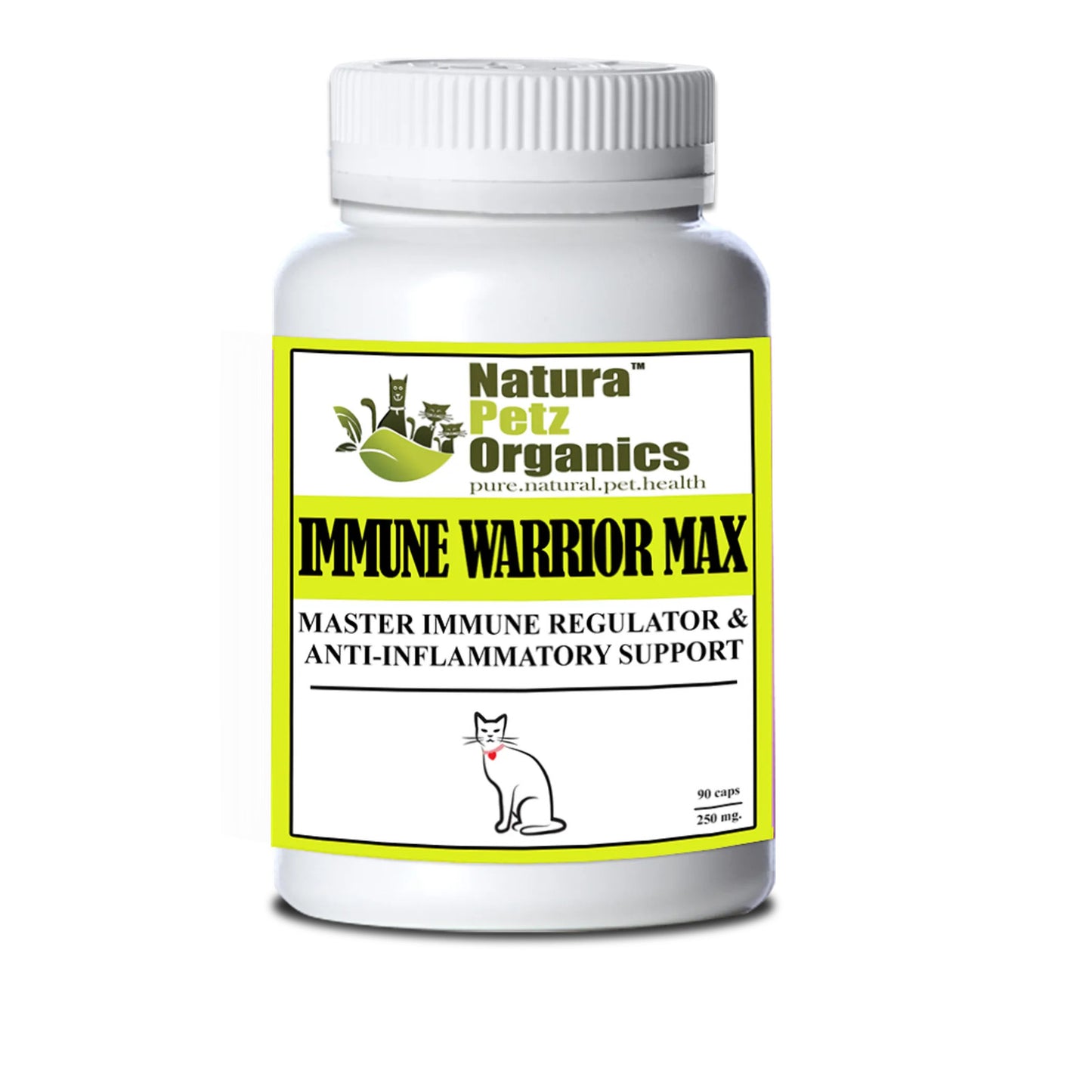 immune warrior max caps immune anti inflammatory cat 250 mg 90 caps