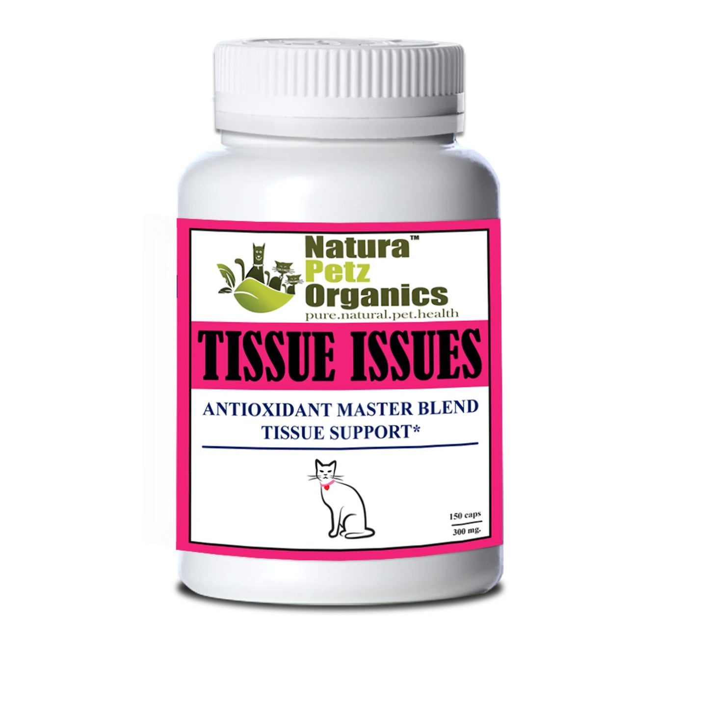 tissue issues antioxidant tissue cats 250 mg 150cat