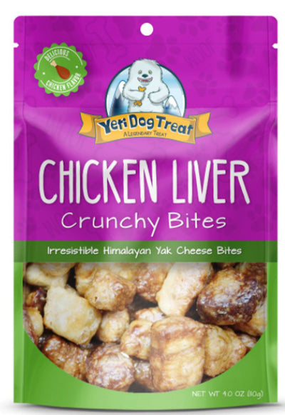 Yeti Bites, Chicken Liver, 4 oz