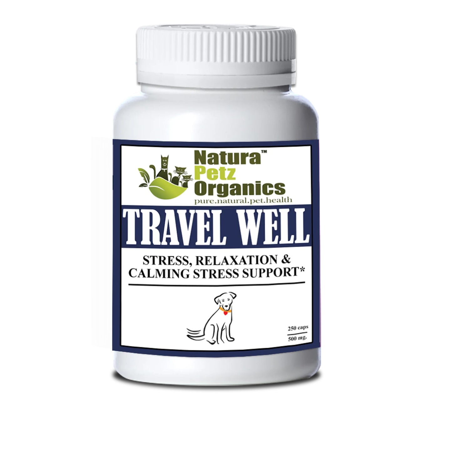 Travel Well - Stress, Relaxation/Calming Stress, Dog, DOG250