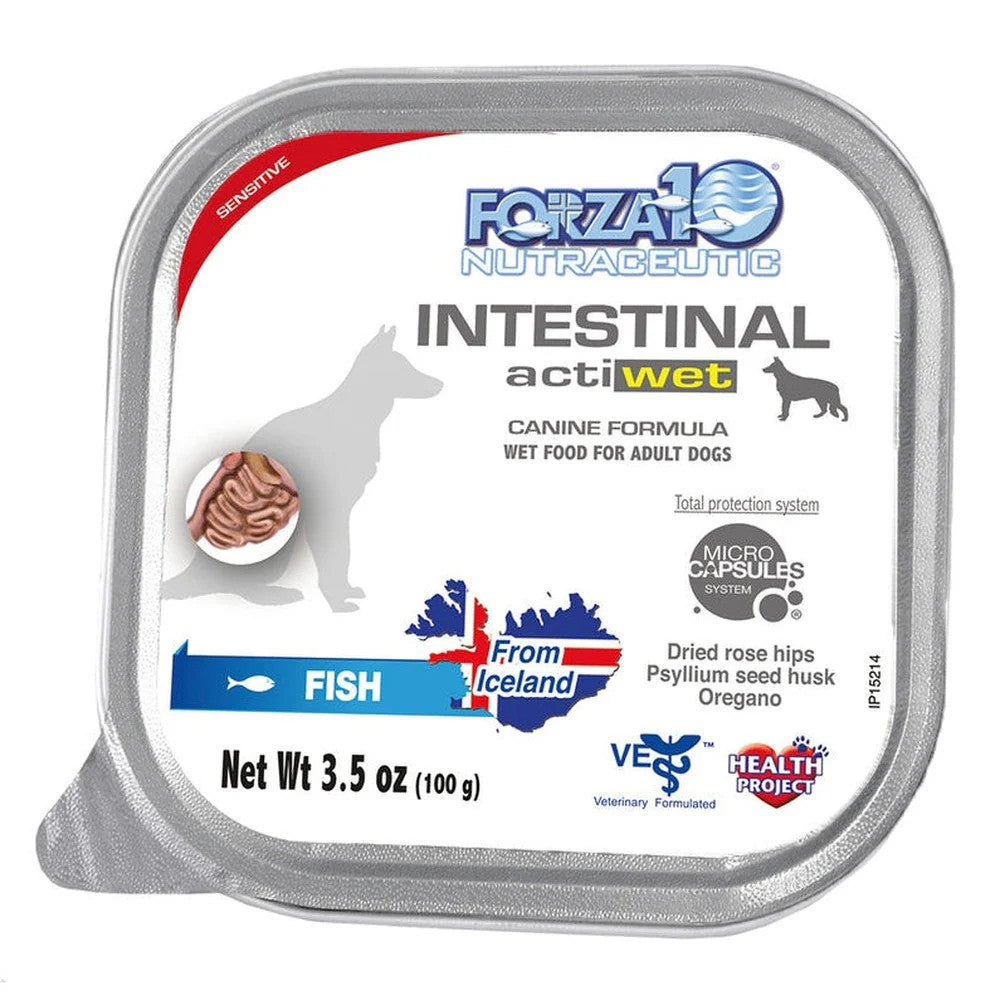 Forza10 Actiwet Intestinal Support Icelandic Recipe Canned Dog Food - 3.5-oz/32