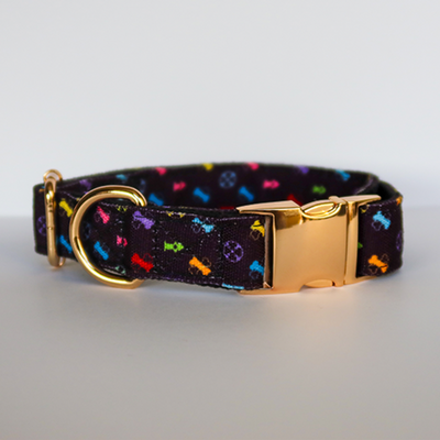 Standard Bonejour Collar, , Black/Multi