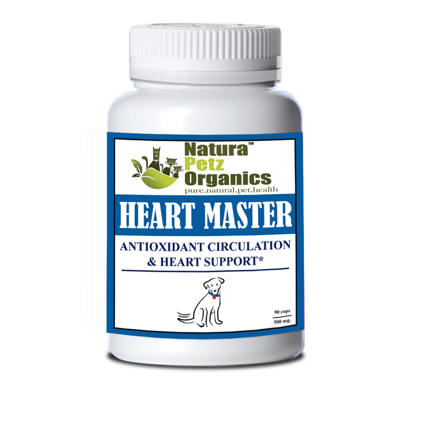 heart master max antioxidant heart circulation dog 250 caps 500 mg