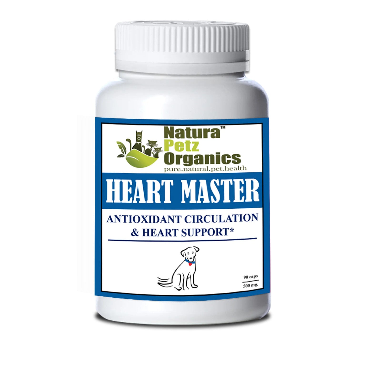 heart master max antioxidant heart circulation dog 250 caps 500 mg