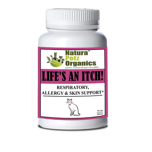 Life'S An Itch Respiratory Allergy & SkinCaps Cat 90 cap - 300 mg Turkey Flavor