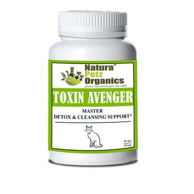 toxin avenger max master detox cleansing cats 250 mg
