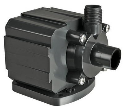 Supreme Aquamag Pump. Foam Pre-Filter. 10' Power Cord. 1800 GPH
