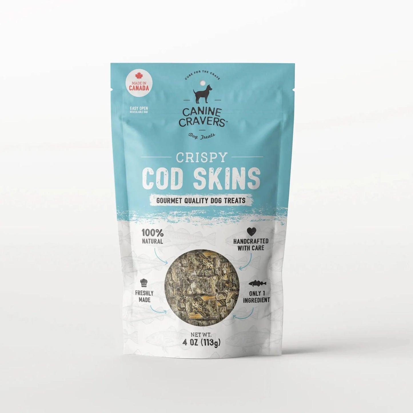 Crispy Cod Skins, 4 oz
