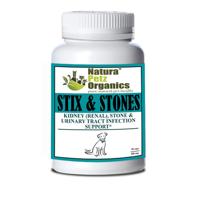 Stix And Stonessules Kidney, Urinary Infection & Stone, DOG, 500 mg 90 cap