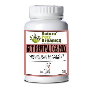 gut revival lgs max capsules adjunctive leaky gut syndrome dog 90 caps