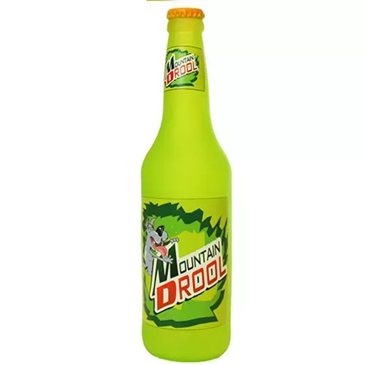 Silly Squeaker Beer Bottle, One Size, Green