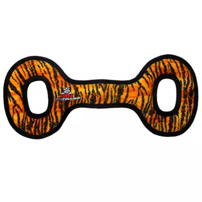 Tuffy Mega Tug Oval Dog Toy – Durable 4-Layer Interactive Tug Toy