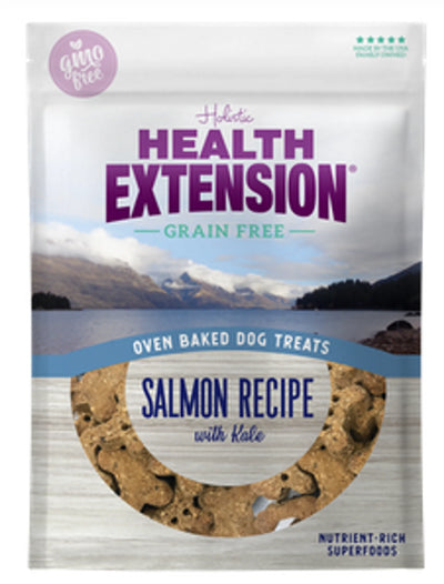 Health Extension Oven Baked Grain Free Salmon & Kale Dog Treats