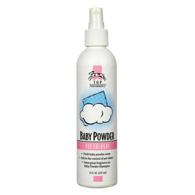 Top Performance Baby Powder Dog Grooming Cologne Mist 8oz - 4 Pack